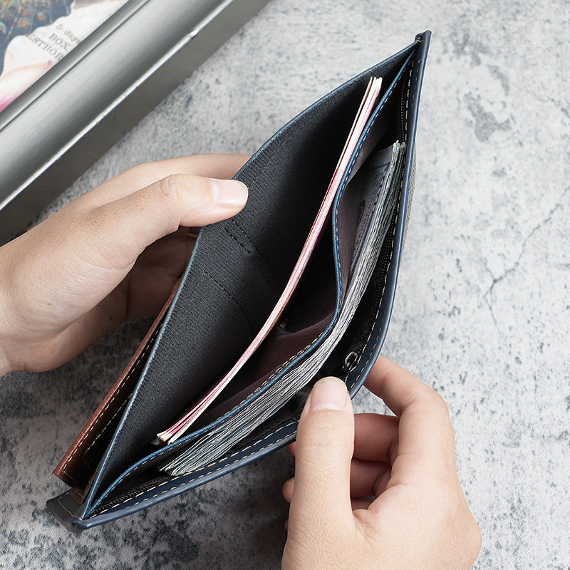fashion Men's short wallet