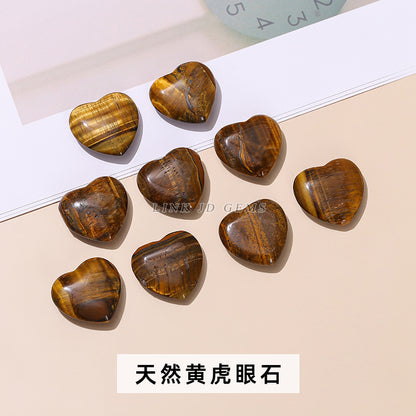 2Cm Natural Crystal Heart Shaped Gemstone