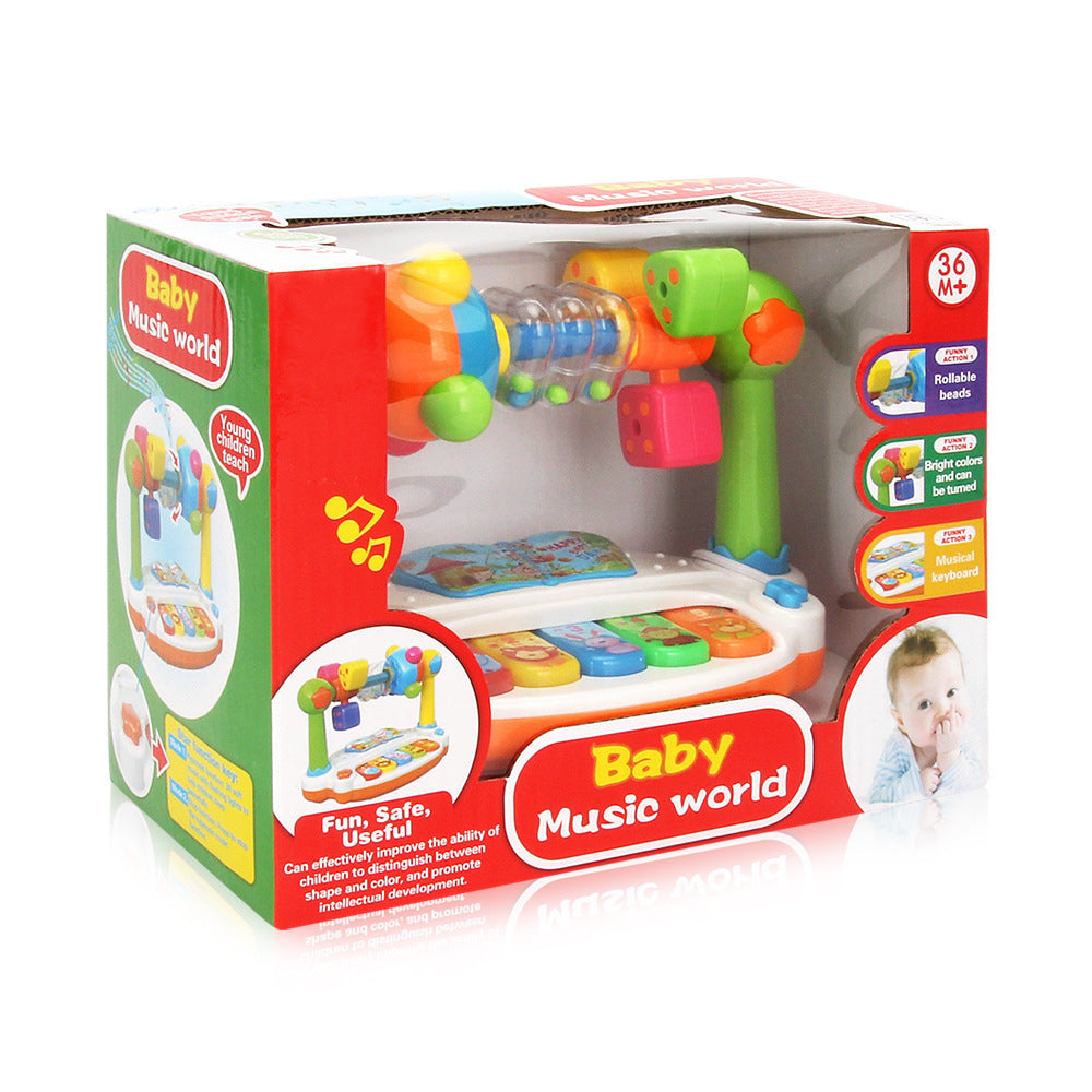 Educational Music Baby Electronic Piano Toy with Lights Singing Stories