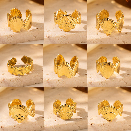 Titanium Steel Shell Ring