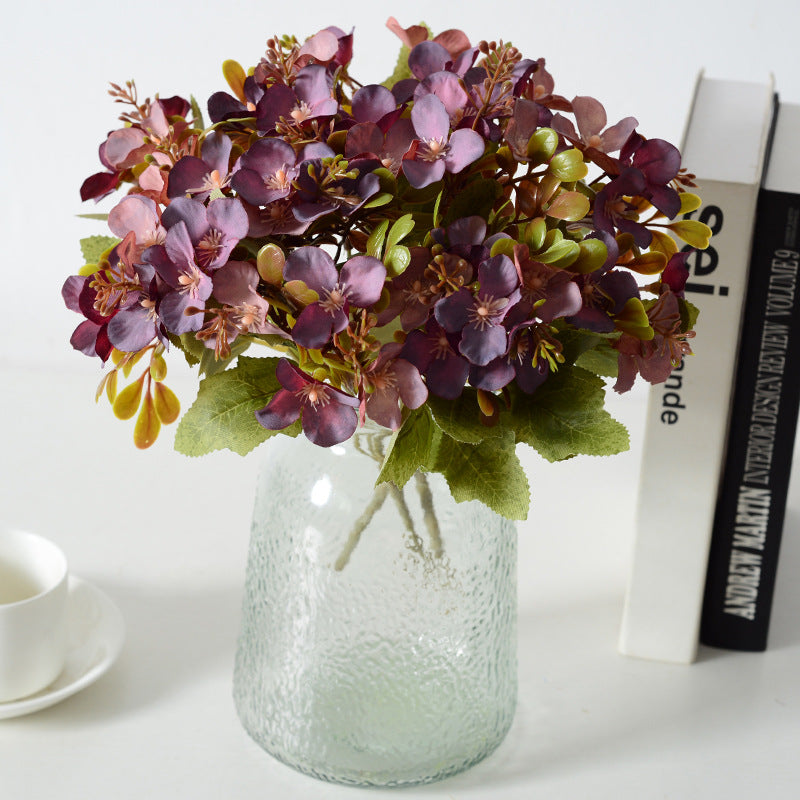 Artificial flower bunch wild hydrangea
