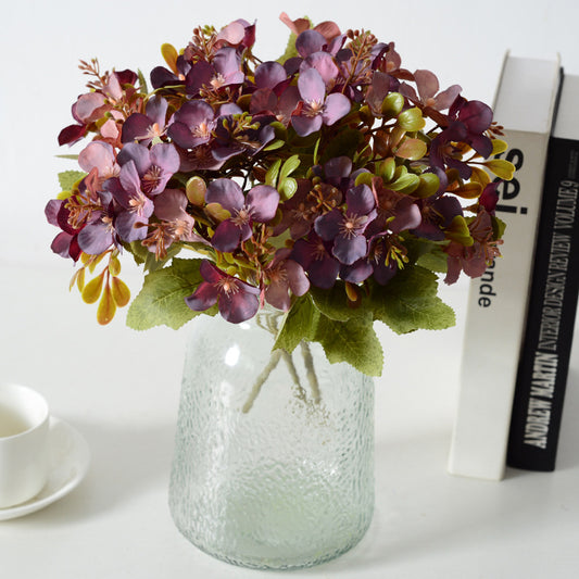 Artificial flower bunch wild hydrangea