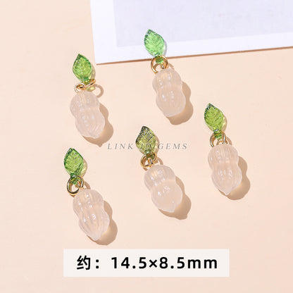 Agate carving accessories Pixiu nine-tailed fox Ruyi