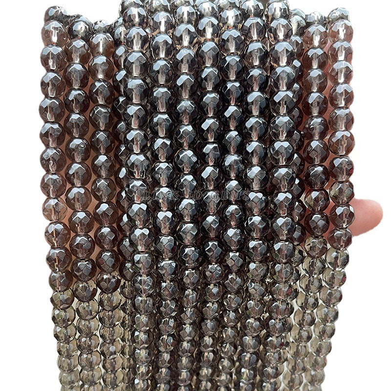 High quality 96-slice synthetic tea crystal loose beads