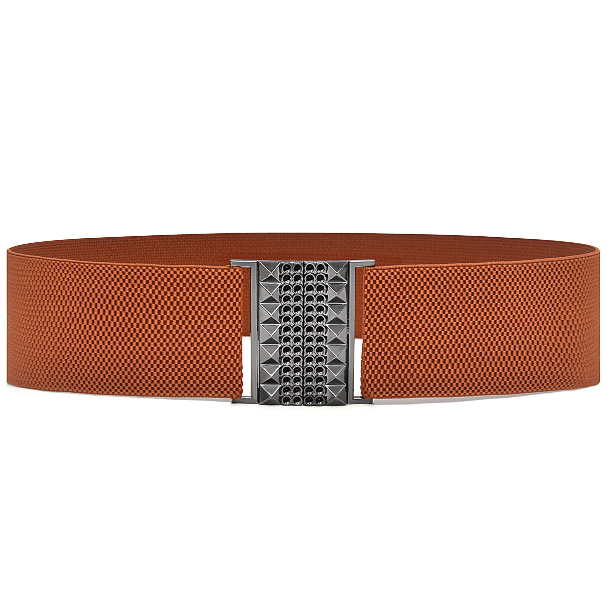 Belt Gold pair buckle elastic belt