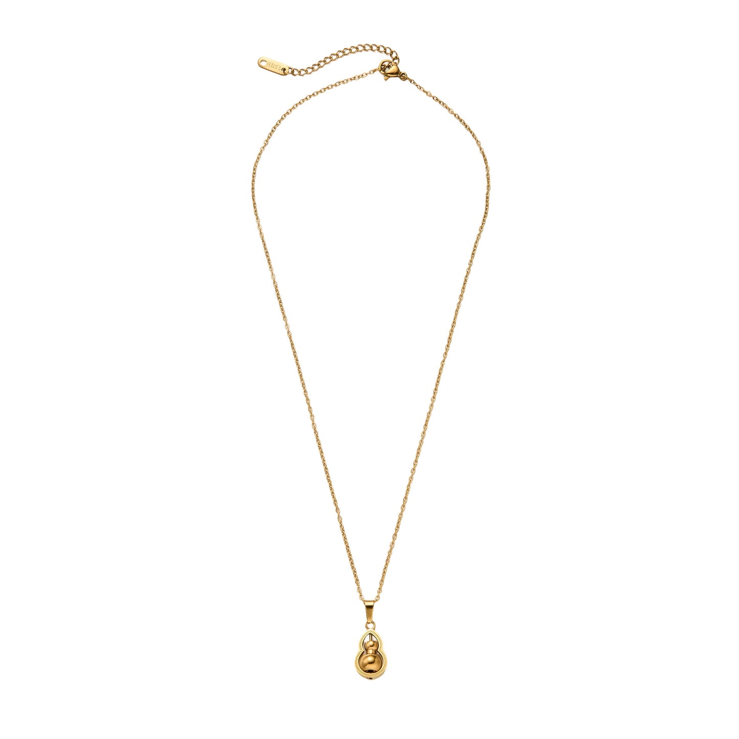 Titanium Steel Gourd Necklace