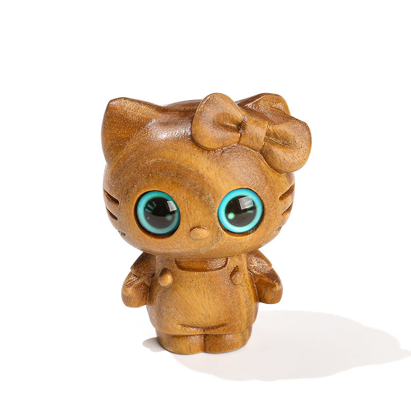 Green sandalwood ebony craft carving