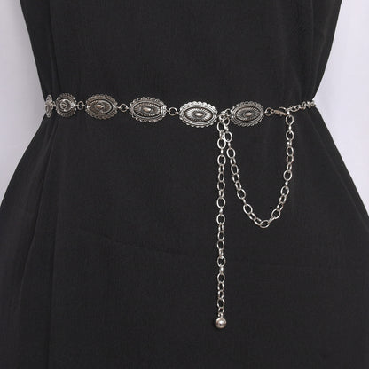 High-end waist chain for women