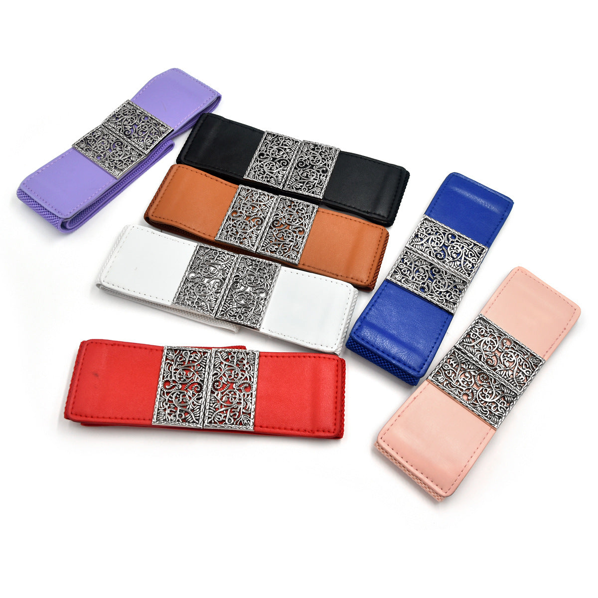 Elastic width belt 6cm wide