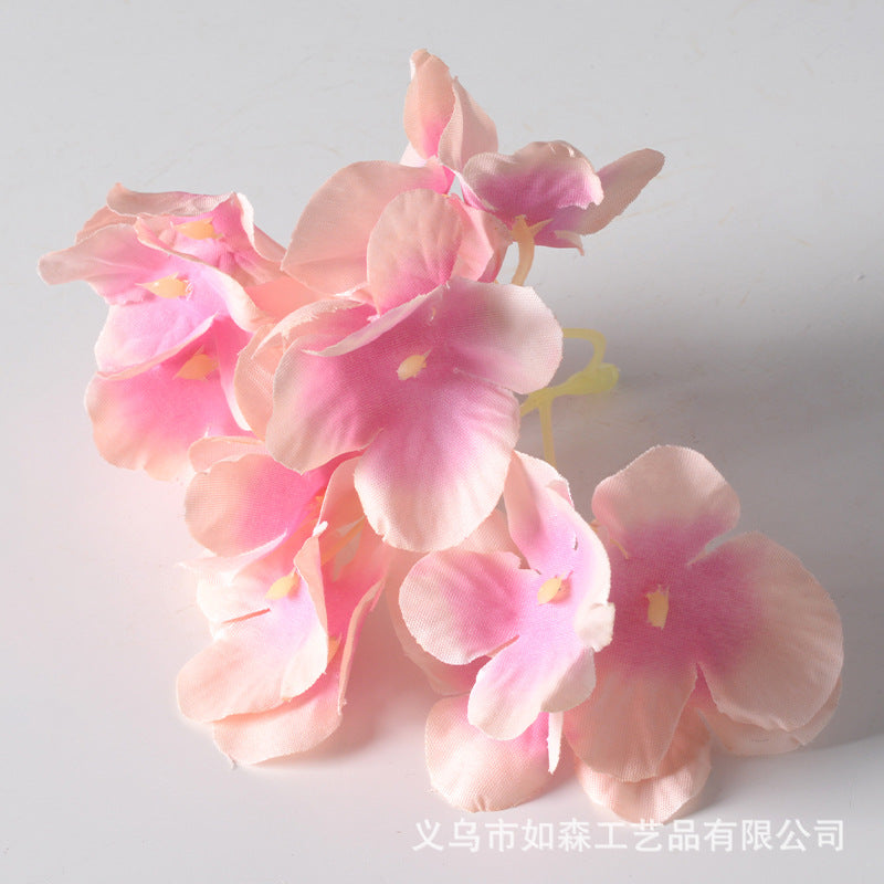 DIY hydrangea artificial flower petals