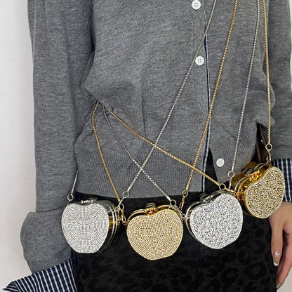 Full diamond acrylic round cake small bag