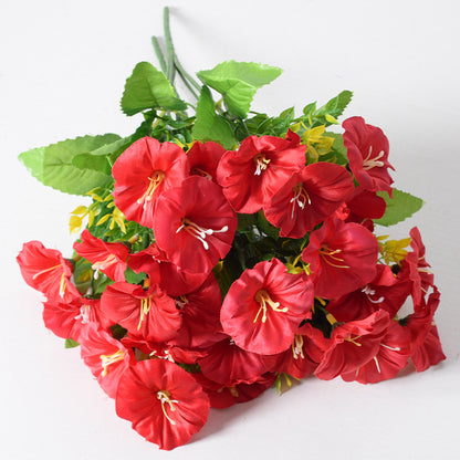 Artificial flower morning glory trumpet flower