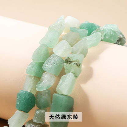 8-13Mm crystal straight hole rough stone loose beads