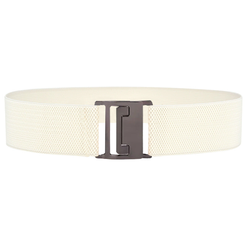 Button elastic belt
