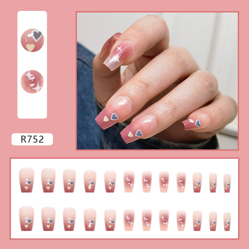 Heart Sweet Minimalist Nails