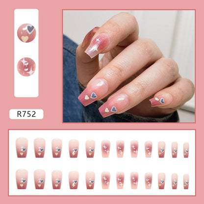 Heart Sweet Minimalist Nails