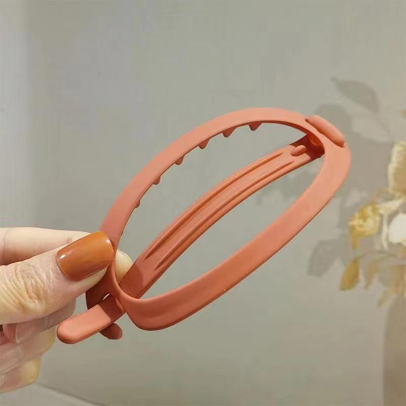 Large matte hairpin for women