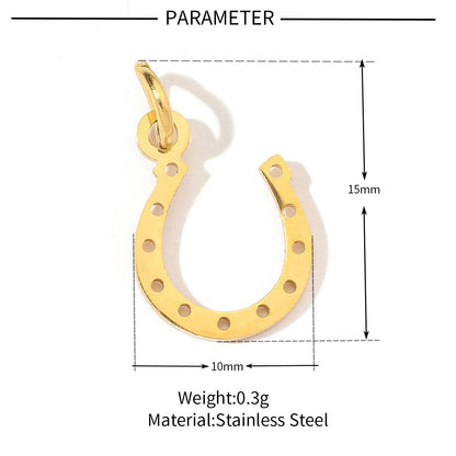 20 pcs/pack Flower Life Tree Titanium Steel DIY Pendant