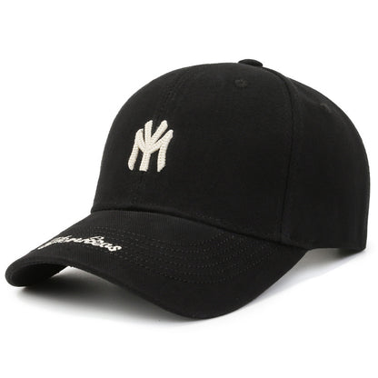 Gorra de béisbol con protección solar y letras de marca de moda 
