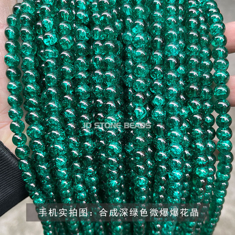 Exploding beads Loose beads Synthetic popping crystal beads