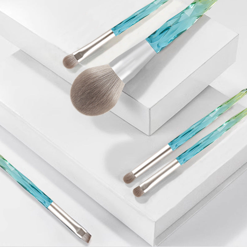 Acrylic Handle Soft Fiber Makeup Brush