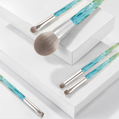 Acrylic Handle Soft Fiber Makeup Brush