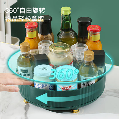 Rotating Spice Rack, Multi-Functional Organizer