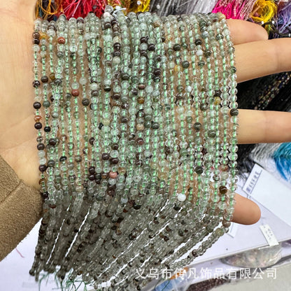 2-3MM round beads loose beads natural stone crystal