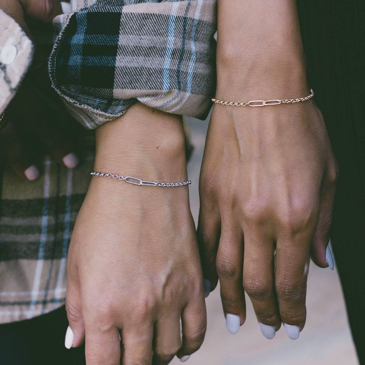 Stainless Steel Love Bracelet Set