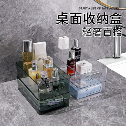 PET Transparent Storage Box, Refrigerator Organizer, Desktop Organizer