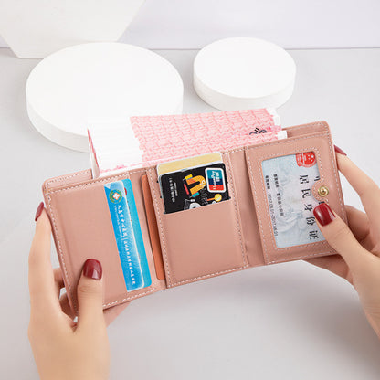 Student wallet cartoon cute wallet