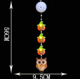 Halloween Christmas Series Suction Cup Lights Ladder Lights