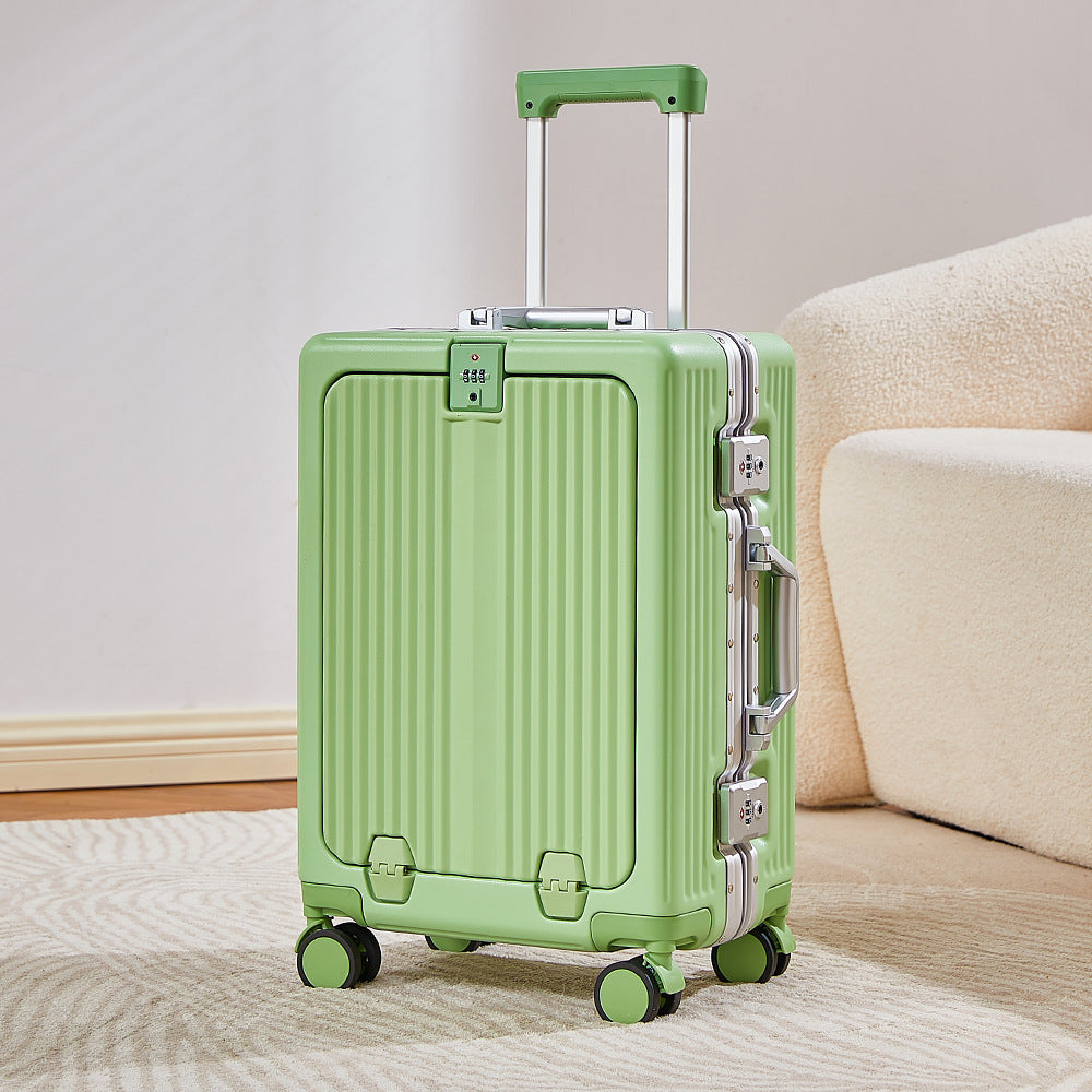 Front open suitcase 20 inch boarding case