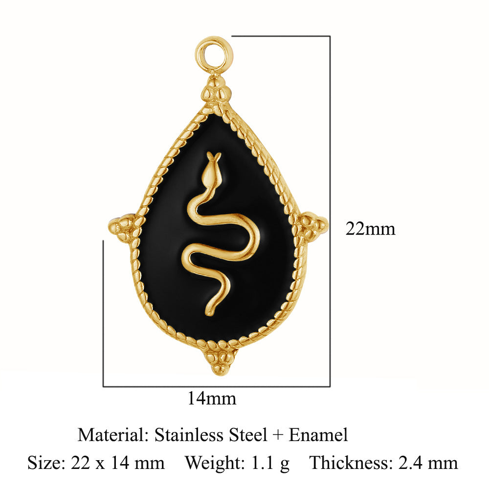 Branches Leaves Tree of Life Flowers Stainless Steel Pendant