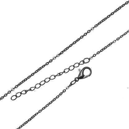 120 piezas/bolsa DIY joyería hecha a mano collar cadena de cuello 