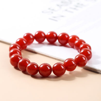Optimized second-generation Nanhong agate bracelet