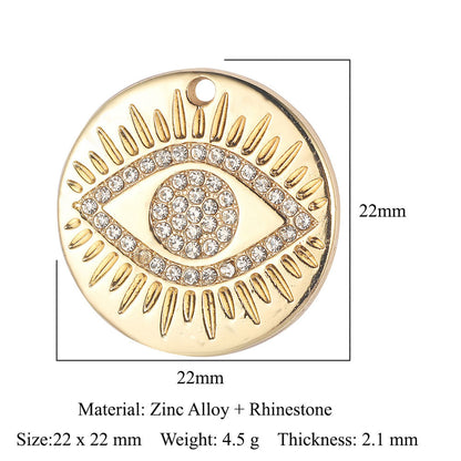 5 pcs/pack, snowman elk smiley face alloy pendant.