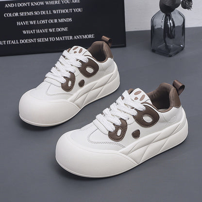 Fashionable and versatile student white sports sneakers