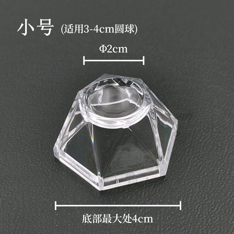 bracelet solid wood display plate hand circumference tray square