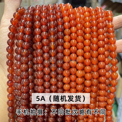 5A agate round bead loose bead bead bracelet