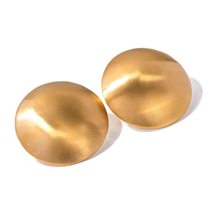 Disc earrings