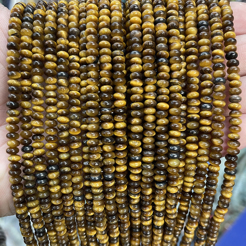 4 * 2Mm natural jade abacus beads loose beads