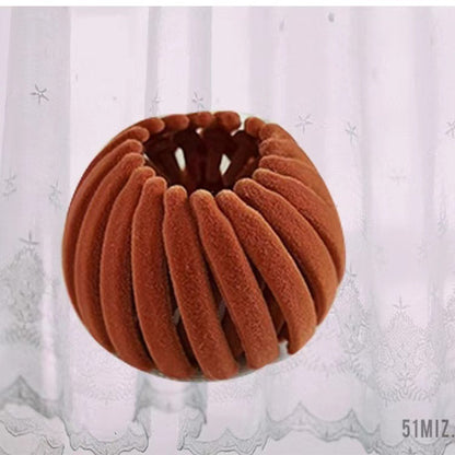Bird's Nest hairpin ball head hair reel
