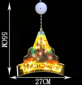 Halloween Christmas Series Suction Cup Lights Ladder Lights