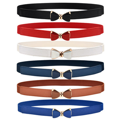 Decorative skirt thin belt