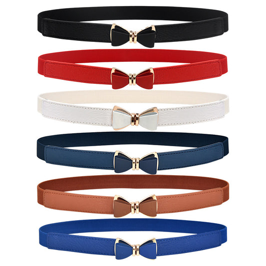 Decorative skirt thin belt