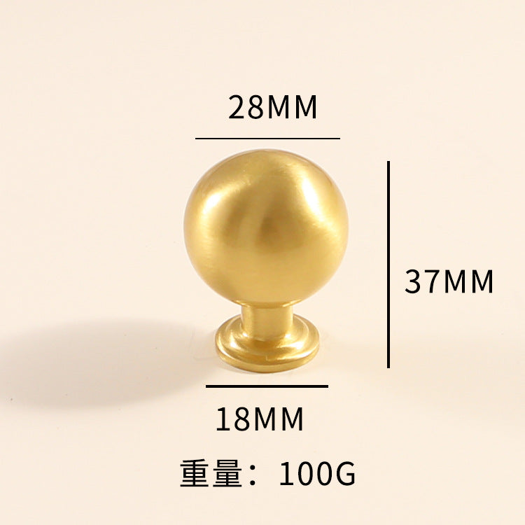 Drawer brass handle