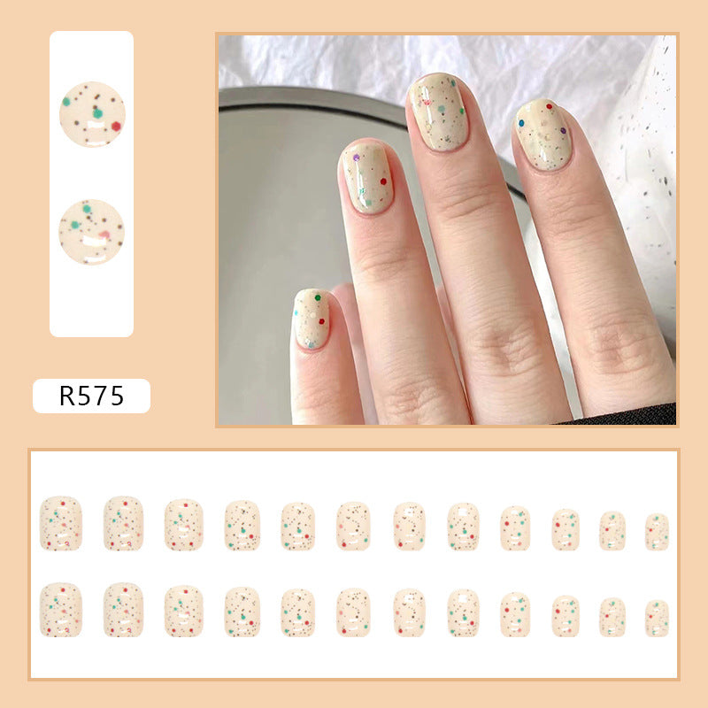 Uñas de color azul hielo puro 