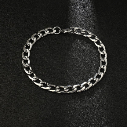 Cuban chain bracelet chain men's 7mmNK jewelry