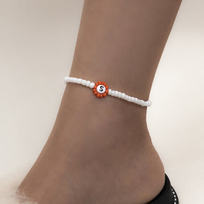 Acrylic letter beaded necklace